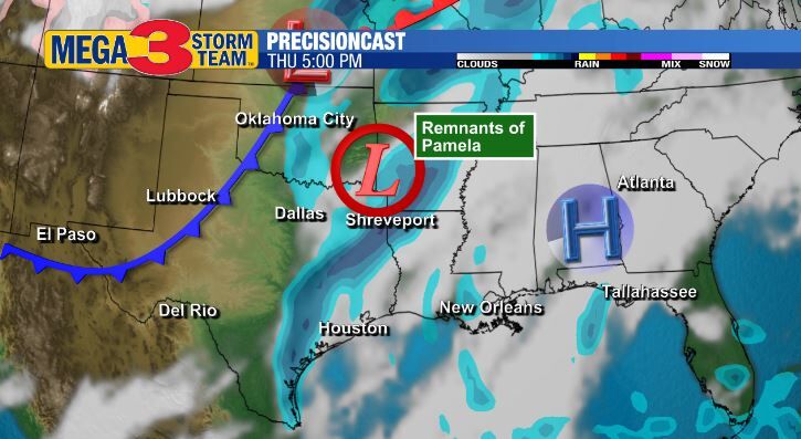 Forecast for Thursday Afternoon